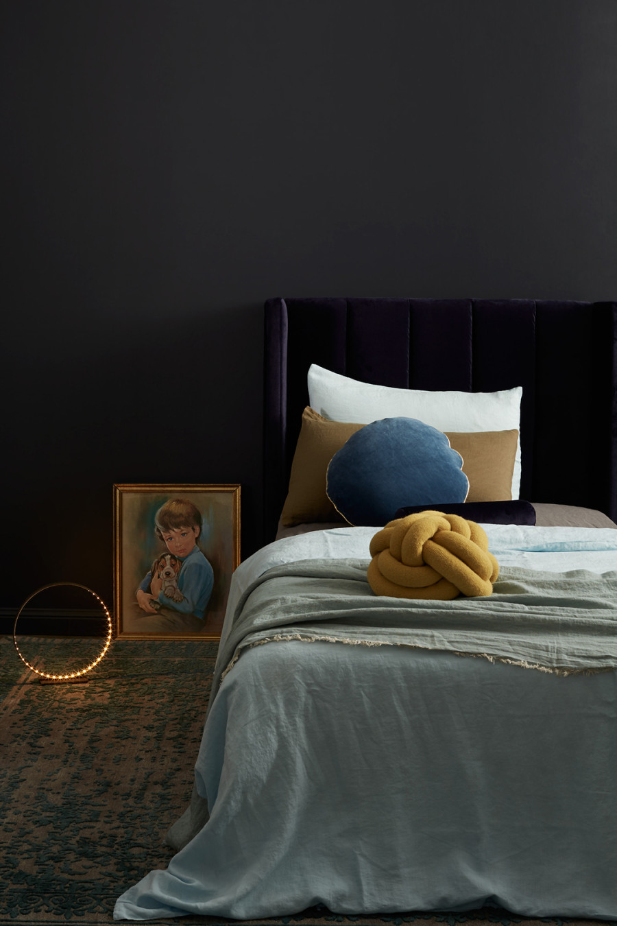 Incy-Interiors-deep-purple-bedhead