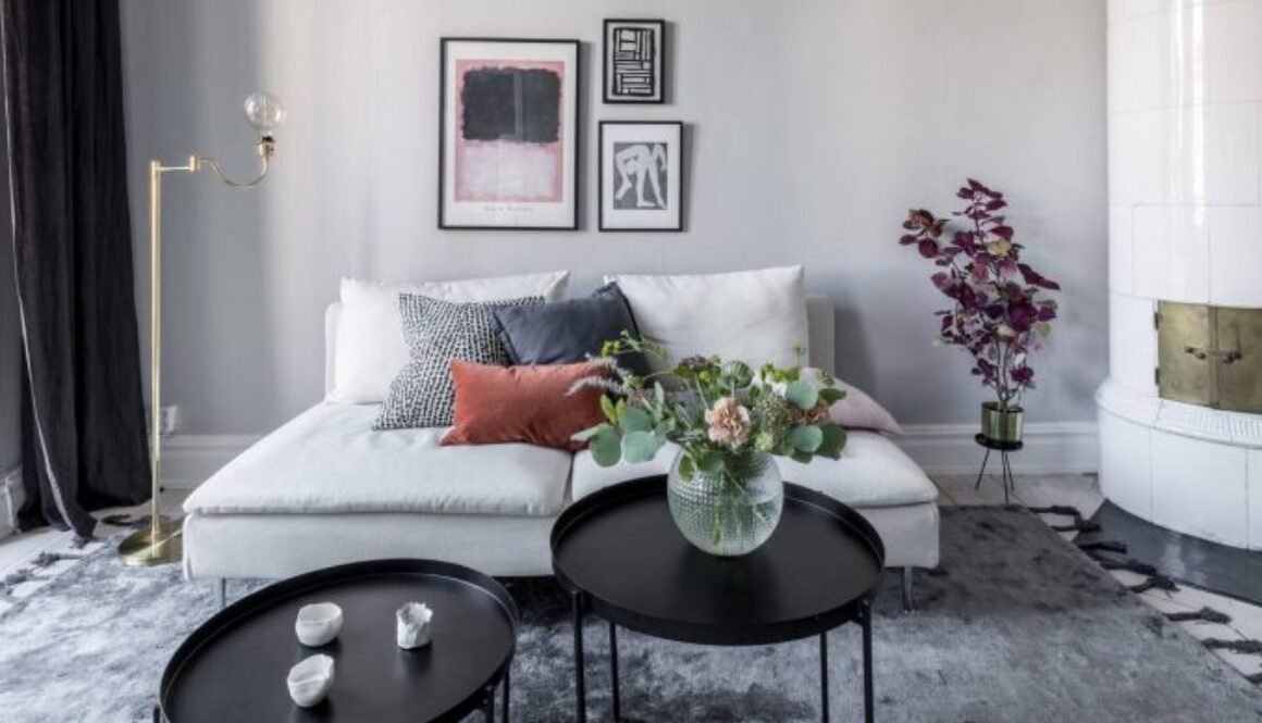 homestyling soffa kakelugn